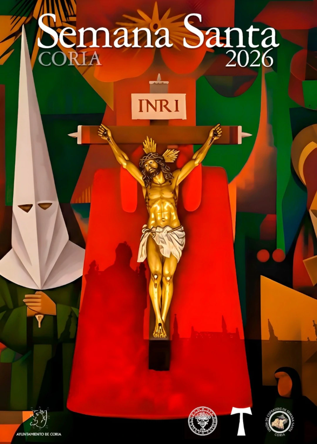 Cartel de Semana Santa en Coria 2026